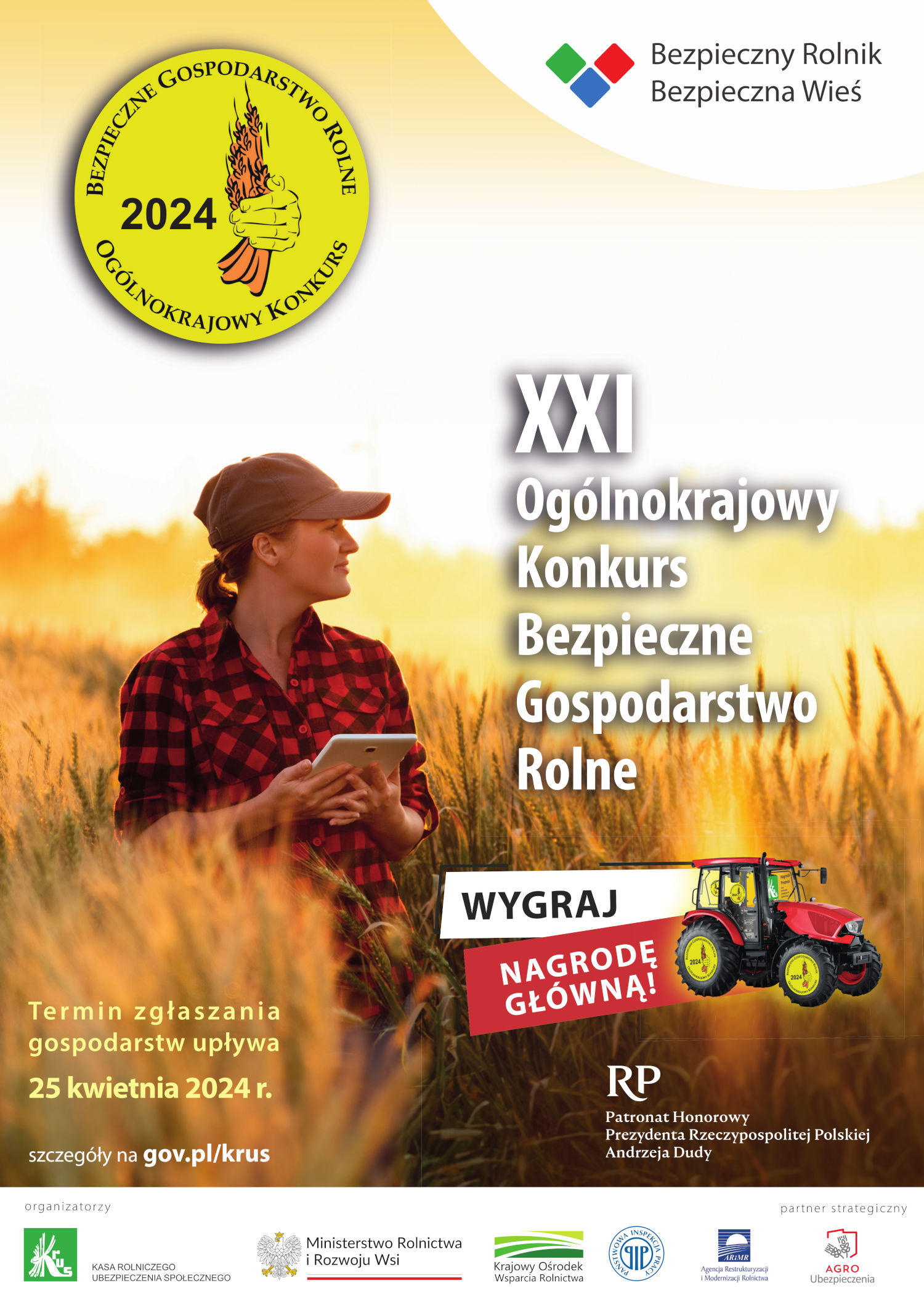 Grafika promująca XXI Ogólnokrajowy Konkurs 