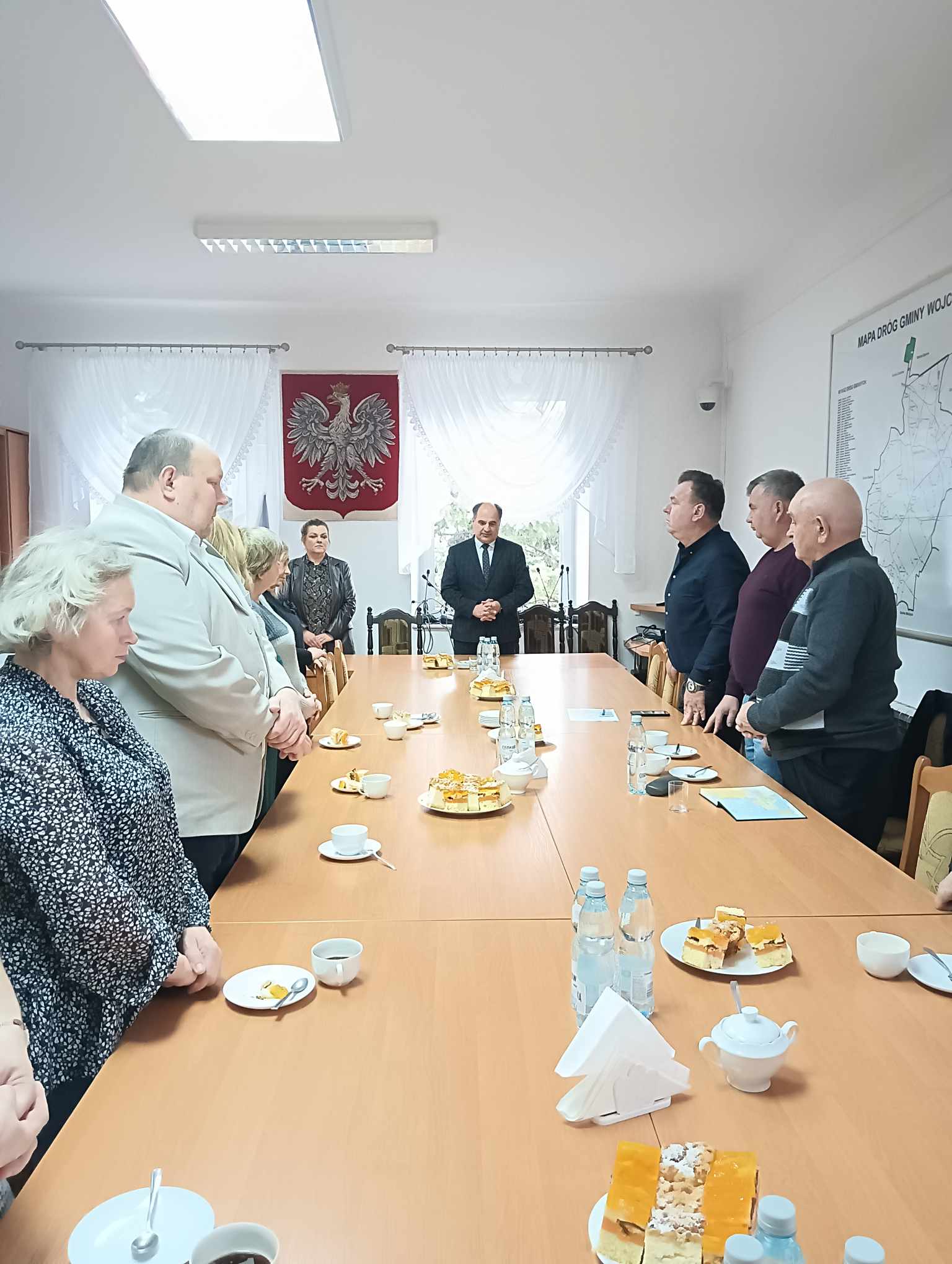 Wójt składa życzenia sołtysom
