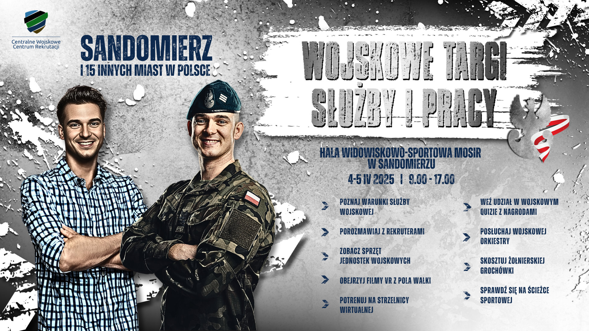 Grafika z treścią informacji o wydarzeniu