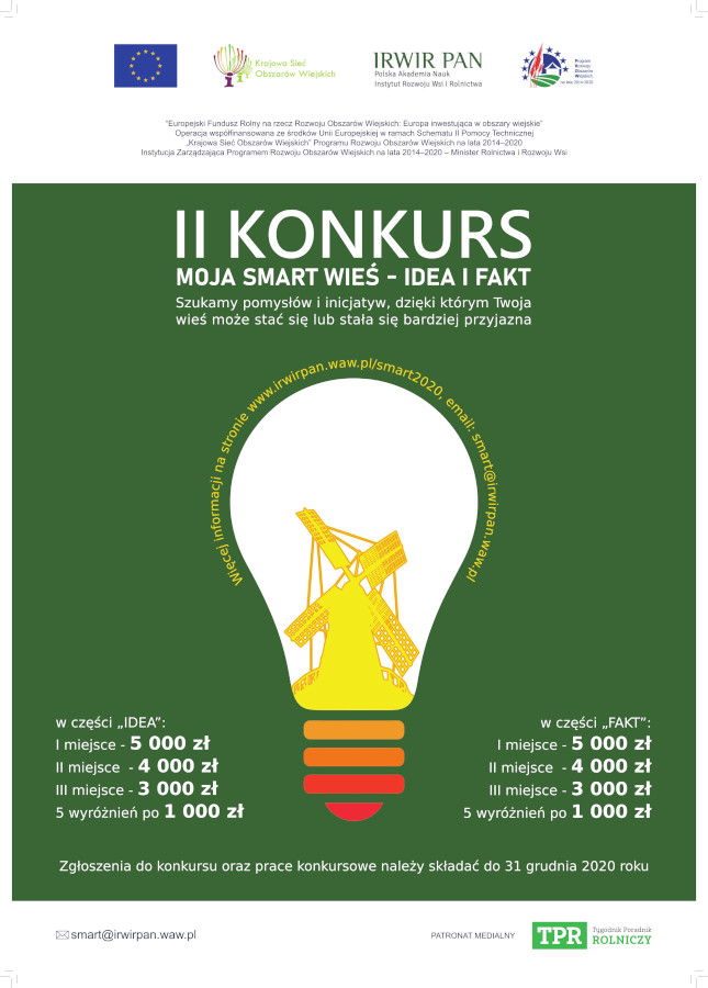 Plakat MOJA SMART wieś