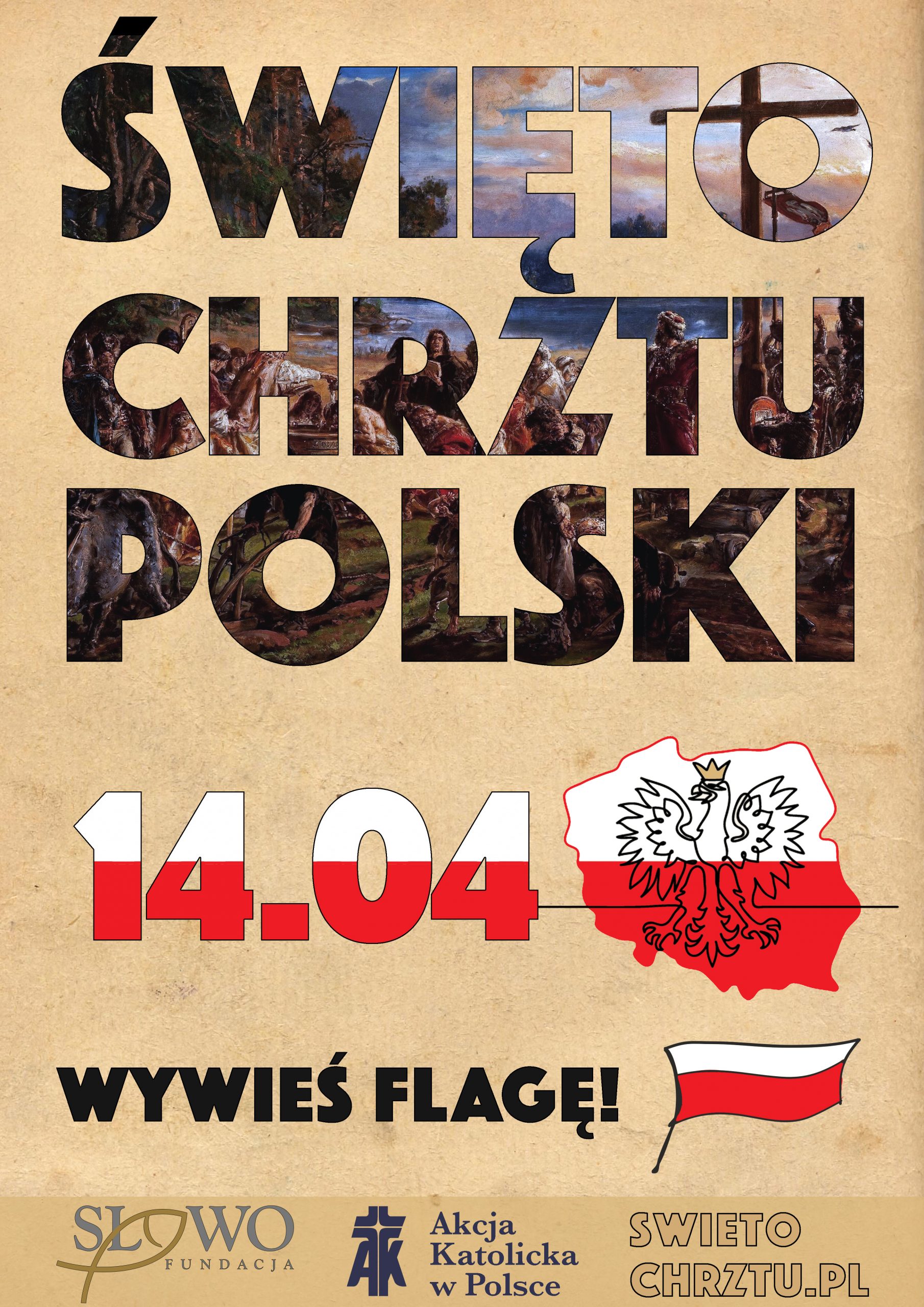 Plakat akacji 