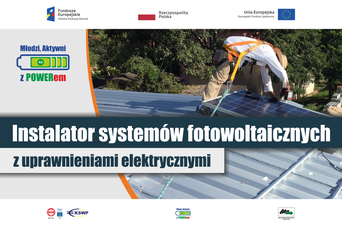 Grafika promująca projekt Młodzi, Aktywni z POWER-em 